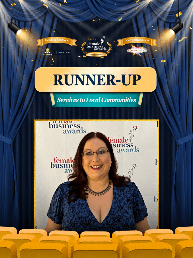 Prima Cura Training placed second out of eight finalists in Services to Local Communities at the Female Business Awards 2026.